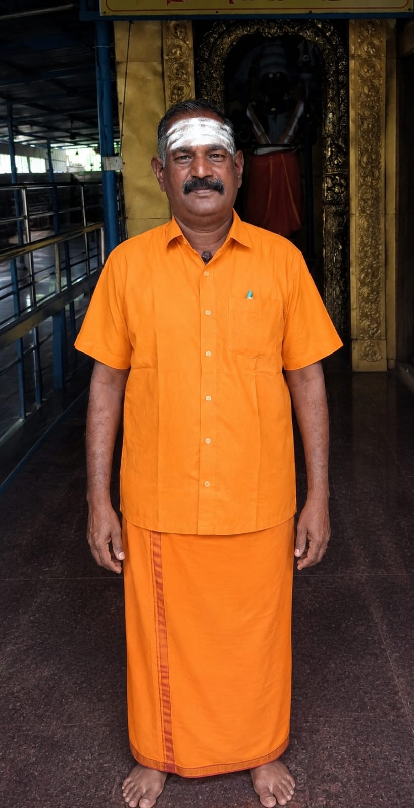 G. ஏகசீலன், ஆலய நிர்வாகி